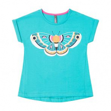 Купить футболка crockid тропические бабочки, цвет: бирюзовый ( id 12722296 )