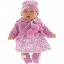 Купить кукла juan antonio азалия в ярко-розовом со звуком 27 см ( id 2628590 )