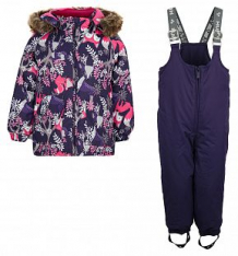 Купить комплект куртка/брюки huppa avery, цвет: фиолетовый ( id 9562446 )