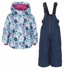 Купить комплект куртка/полукомбинезон salve by gusti, цвет: голубой/розовый ( id 9820272 )
