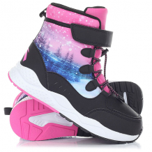 Купить ботинки зимние детские anta w32746908-1 black черный,фиолетовый,белый ( id 1194033 )