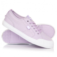 Купить кеды кроссовки низкие детские dc evan tx lilac светло-фиолетовый ( id 1203203 )