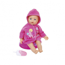 Купить zapf creation baby born 823-460 бэби борн кукла быстросохнущая с горшком и бутылочкой, 32 см