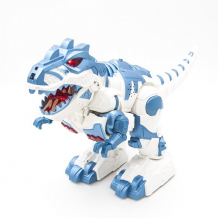 Купить hk industries 6028a робот-динозавр (трансформер),белый с синим, р/у