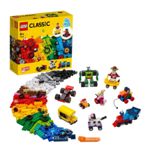 Купить lego classic 11014 конструктор лего классик кубики и колёса
