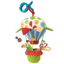 Купить yookidoo 40140 игрушка мягкая музыкальная &quot;попугай на воздушном шаре&quot;