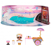 Купить l.o.l. surprise 572626 игровой набор с куклой - тележка со сладостями