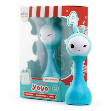 Купить alilo 61035 музыкальная игрушка умный зайка alilo r1+ yoyo, синий