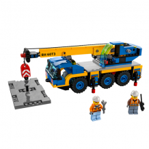 Купить lego city 60324 конструктор лего город great vehicles мобильный кран