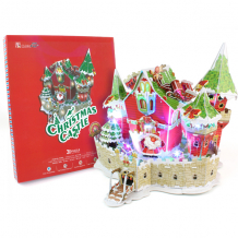 Купить cubic fun p646h кубик фан сказочный рождественский замок (с подсветкой)
