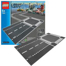 Купить lego city 7280 конструктор лего город перекресток