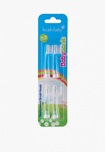 Купить комплект насадок для зубной щетки brush-baby mp002xc01etdns00