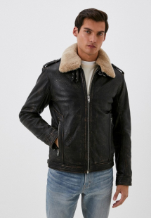Купить куртка кожаная утепленная urban fashion for men mp002xm1ud00r480