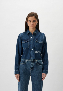 Купить рубашка джинсовая karl lagerfeld jeans mp002xw0oyceinm