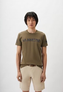 Купить футболка la martina rtladj316301inl
