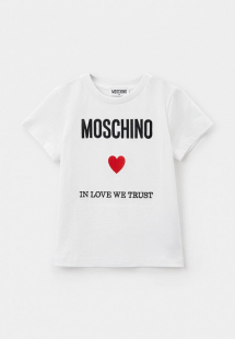 Купить футболка moschino kid rtladk912601k6y