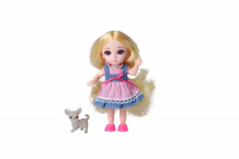 Купить funky toys кукла шарнирная малышка лили блондинка с собачкой 16 см ft72005