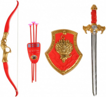 Купить играем вместе набор оружия три богатыря: меч, щит и лук b417167-r2