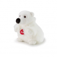 Купить мягкая игрушка trudi белый медведь - пушистик 16x20x20 см 29159