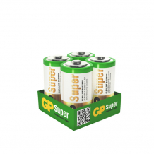 Купить gp batteries батарейка super 14a-2crb4 4 шт. gp 14a-2crb4 48/480