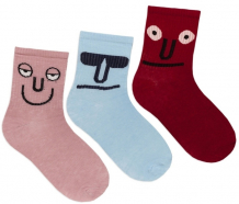 Купить lunarable комплект женских носков с принтом 067 3 пары kcrp067_35-39