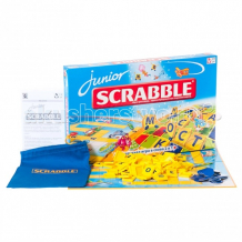 Купить scrabble mattel настольная игра scrabble junior y9736 y9736