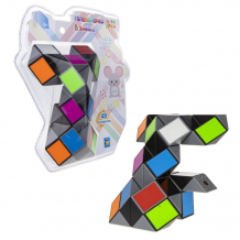 Купить 1 toy головоломка змейка разноцветная мышонок (48 сегментов) т20231