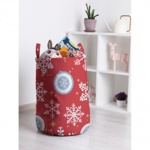 Купить joyarty корзина для игрушек праздничный воздух 50x35 см toba_5649_m