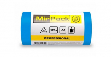 Купить mirpack мешок для мусора professional 120 литров 15 мкм 50 шт. 4650056200709