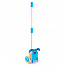 Купить каталка-игрушка деревяшки на палочке собачка гав-гав 20wwt02d
