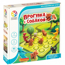 Купить bondibon smart games логическая настольная игра прогулка с собакой вв4971