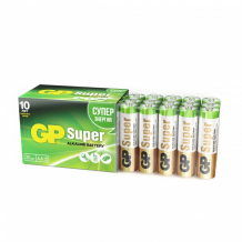 Купить gp батарейка super alkaline аа (lr6) gp15a-2crvs30 алкалиновая 30 шт. gp 15a-2crvs30 180/720
