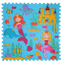 Купить игровой коврик компания друзей пазл принцессы подводного мира (9 деталей) jb0333334