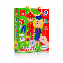 Купить vladi toys магнитная игра одевашка профессии vt3702-20