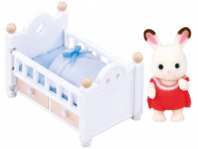 Купить sylvanian families игровой набор малыш и детская кроватка 5017