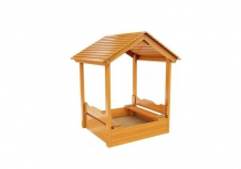 Купить igragrad деревянная песочница с крышей 182600