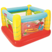 Купить bestway батут надувной jumptacular fisher price 93542 175x173x114 см 4730543