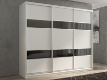 Купить шкаф рв-мебель купе 3-х дверный кааппи 240х60 см (белый бриллиант) kaappi3-31