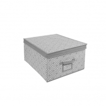 Купить handy home короб для хранения орнамент 50x40x25 см 