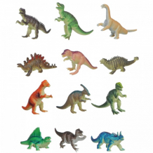 Купить bondibon набор животных ребятам о зверятах динозавры 5 дюймов 12 шт. вв1618