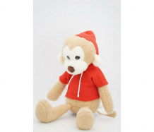 Купить мягкая игрушка unaky soft toy мартышка лорейн в красной толстовке 38 см 0969326-16l