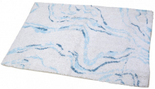 Купить aquarius коврик под мрамор для ванной хлопок 90х60 см 