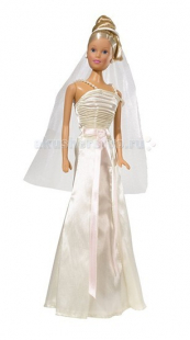 Купить simba кукла штеффи в свадебном наряде 5733414