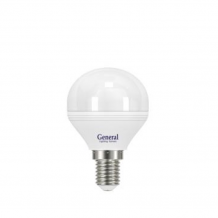 Купить светильник general лампа led 8w e14 4500 шар 10 шт. 43315