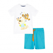 Купить playtoday комплект трикотажный для мальчиков marine boy (футболка, шорты) 