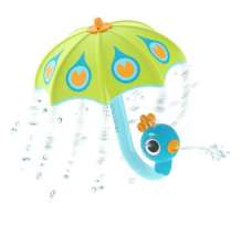 Купить yookidoo игрушка для ванны зонтик-павлин. создай дождь 4022