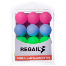 Купить junfa шарики для настольного тенниса цветные 6678s