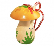 Купить деревянная игрушка rntoys гриб шнуровка расписной ш-037