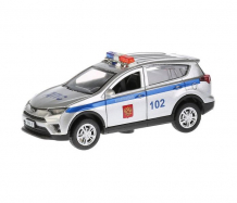 Купить технопарк машина toyta rav4 полиция инерционная 12 см rav4-p-sl