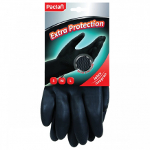 Купить paclan перчатки хозяйственные неопреновые extra protection 4077
